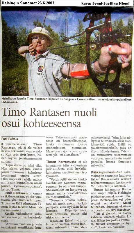 Timppa Hesarissa 26.6.2003